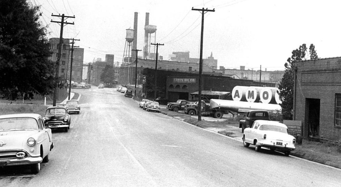 Historic city streets of Durham